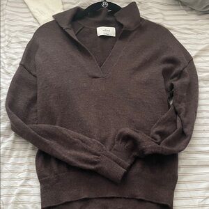Aritzia / Wilfred 100% Merino Wool Sweater
